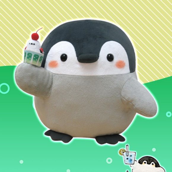 Koupen-chan - Big Plushy -Shima Enaga Float- [Toreba Crane Game Exclusive] - Picture 1 of 2